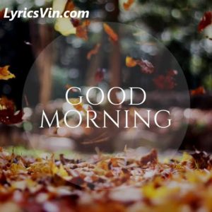Good morning leaves