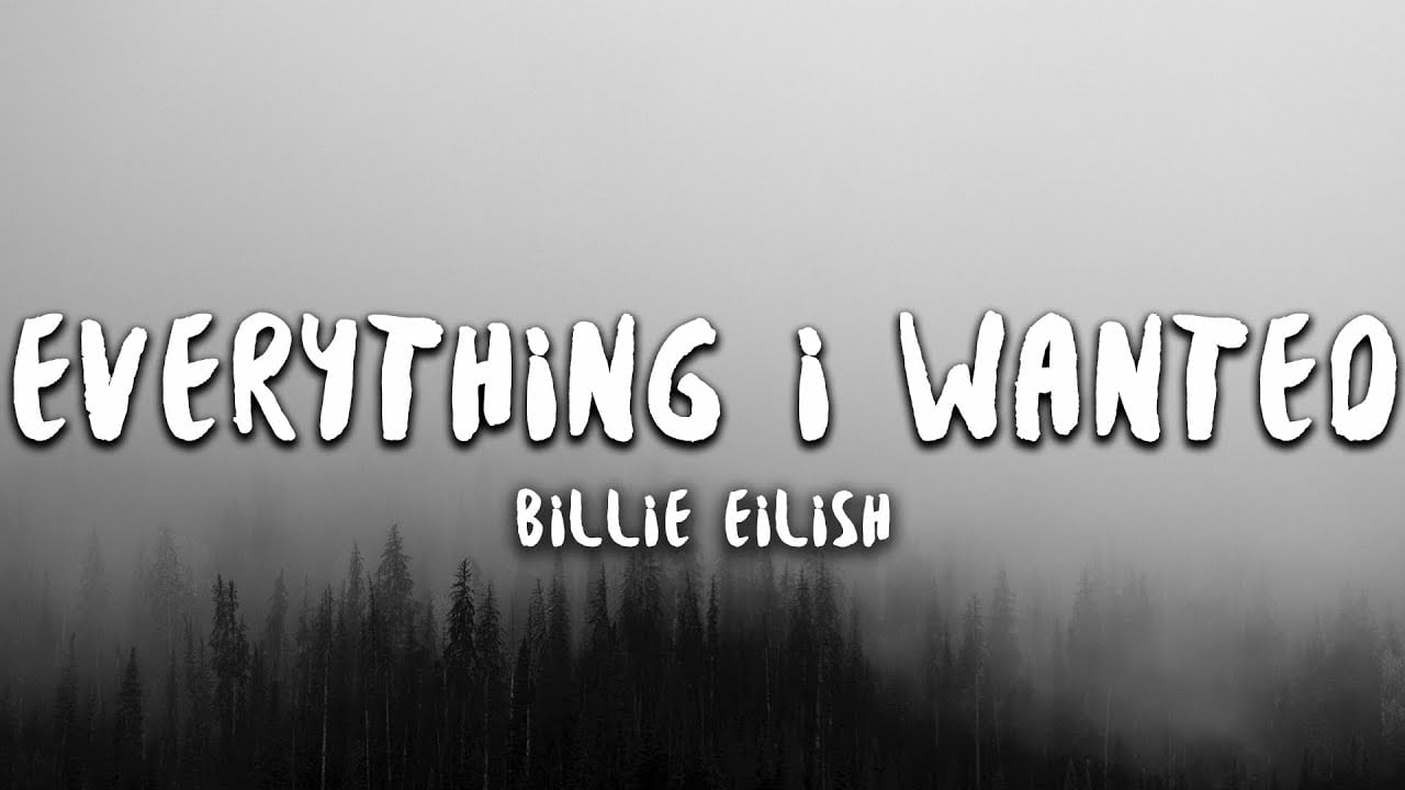 everything i wanted Lyrics - Billie Eilish | LyricsVin