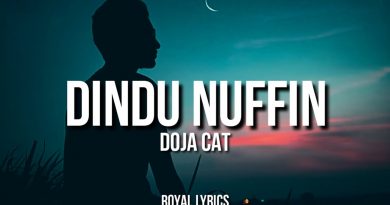 Dindu Nuffin lyrics 1