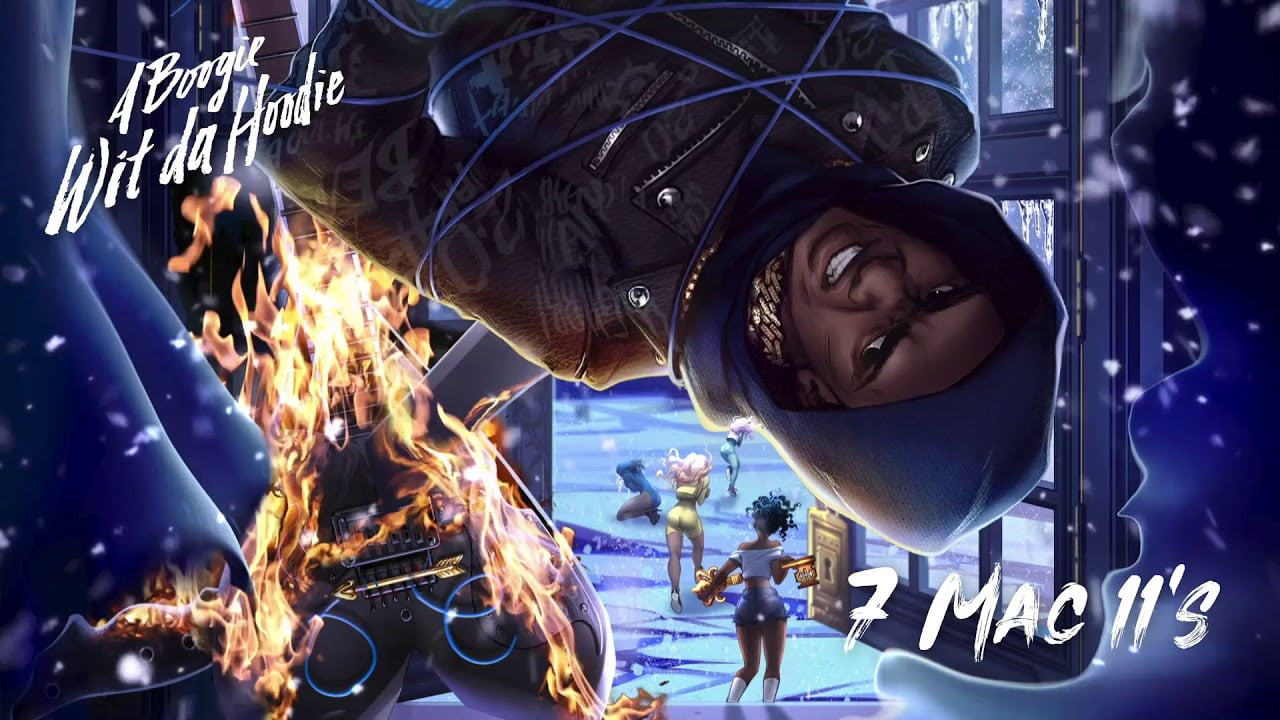 7 Mac 11s Lyrics - A Boogie wit da Hoodie 1 7 Mac 11s lyrics