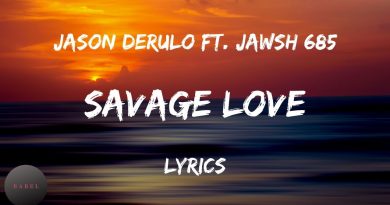 Savage Love Laxed Siren Beat lyrics