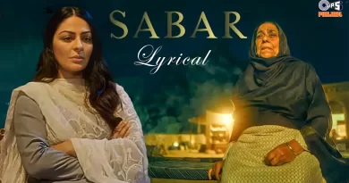 Sabar-Lyrics-Ekam-(From-'Buhe-Bariyan')