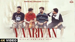 Yaariyan-Lyrics-Billa-Sonipat-Ala